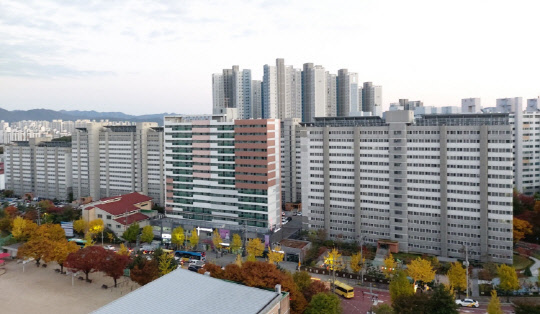 청주의 LH 영구임대주택단지 전경. 사진 LH